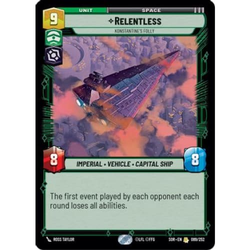 Relentless - Konstantine’s Folly (089/252) - Spark