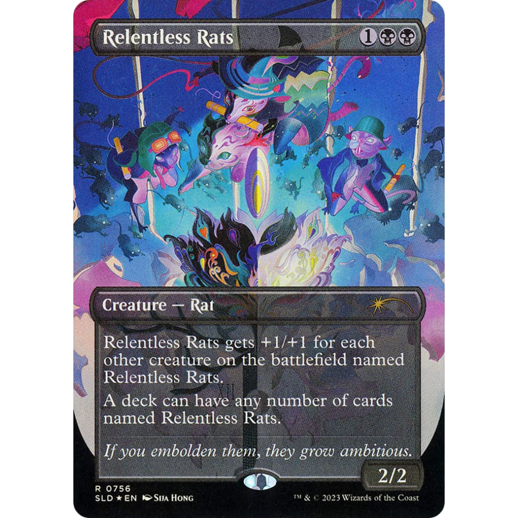 Relentless Rats (SLD-756) (Borderless) Foil - Single