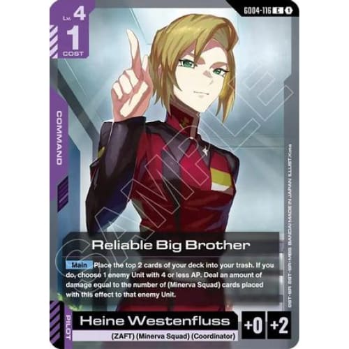 Reliable Big Brother (GD04-116) - Phantom Aria - Single