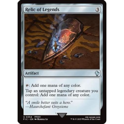 Relic of Legends (FIC-354) - Single