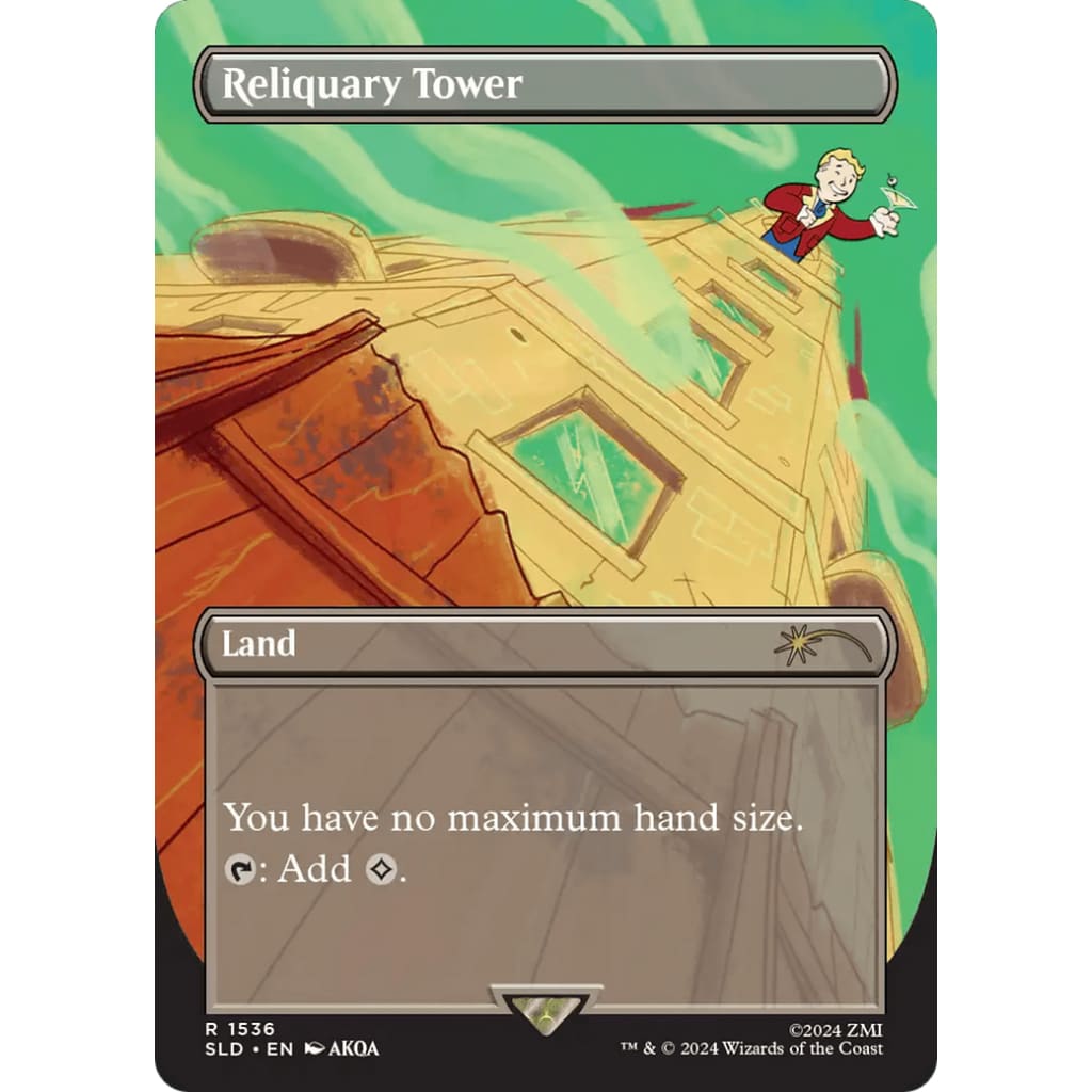 Reliquary Tower (SLD-1536) (Borderless) - Single
