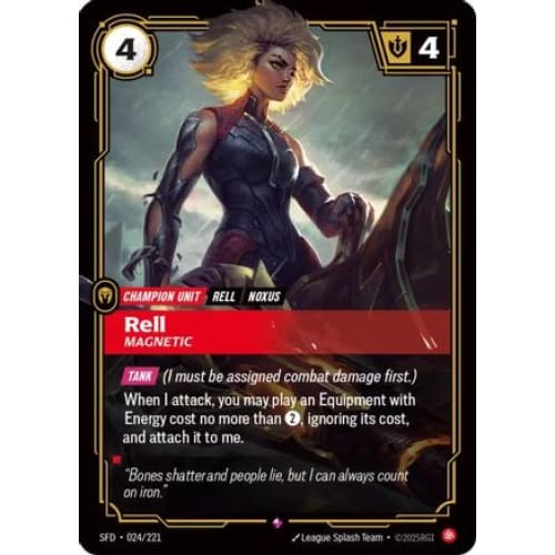 Rell - Magnetic (024/221) - Spiritforged Foil - Single