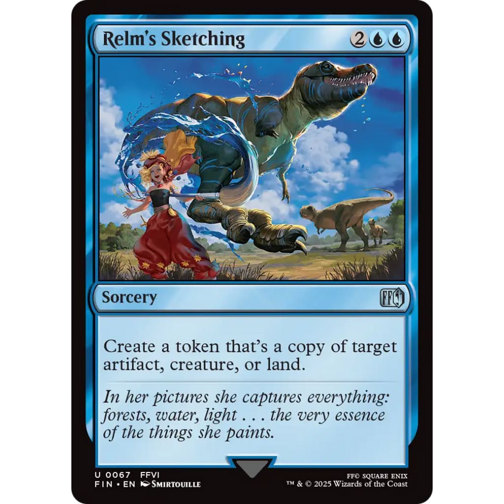Relm’s Sketching (FIN-067) Foil - Single