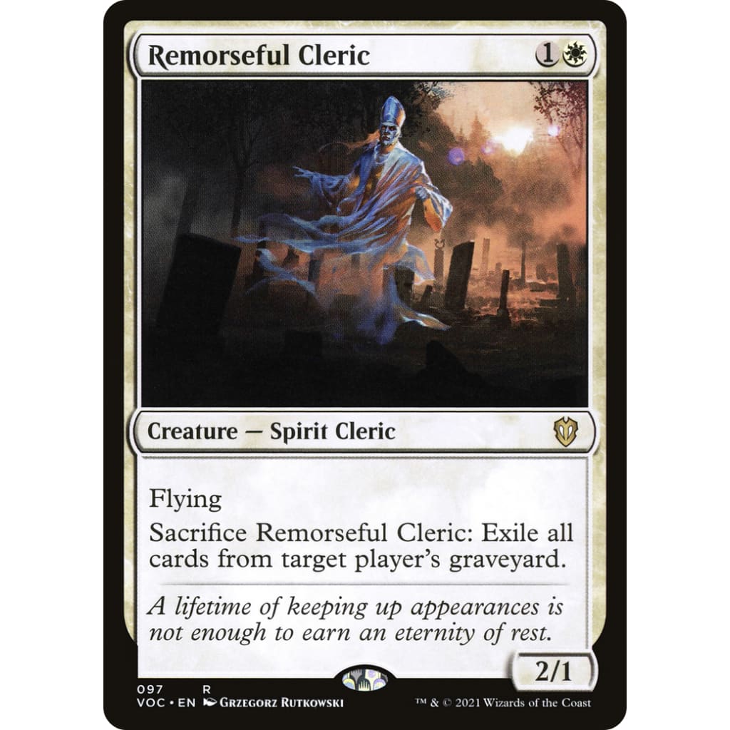Remorseful Cleric (VOC-097) - Single