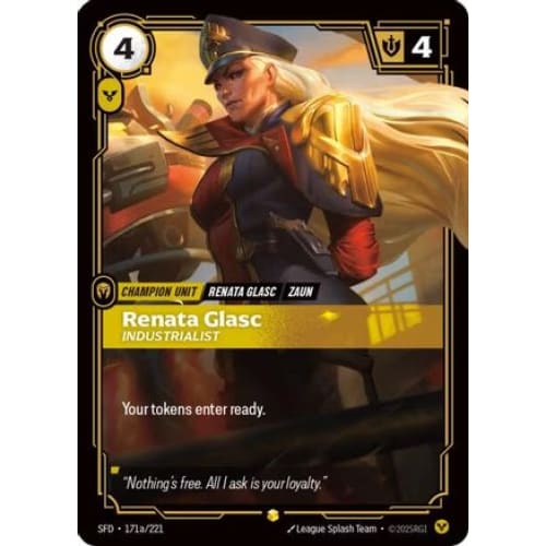 Renata Glasc - Industrialist (Alternate Art) (171a/221)