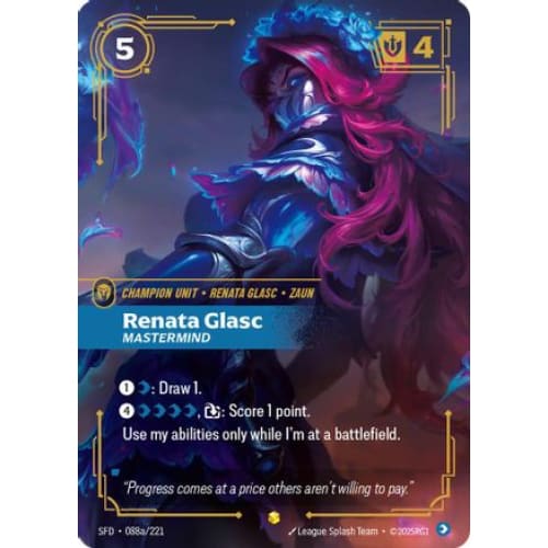 Renata Glasc - Mastermind (Alternate Art) (088a/221)