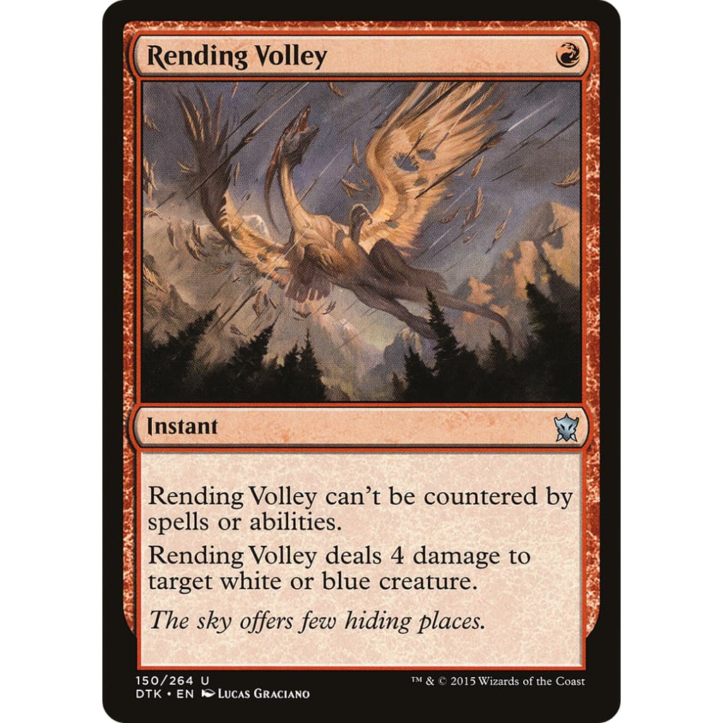 Rending Volley (DTK-150) Foil - Single