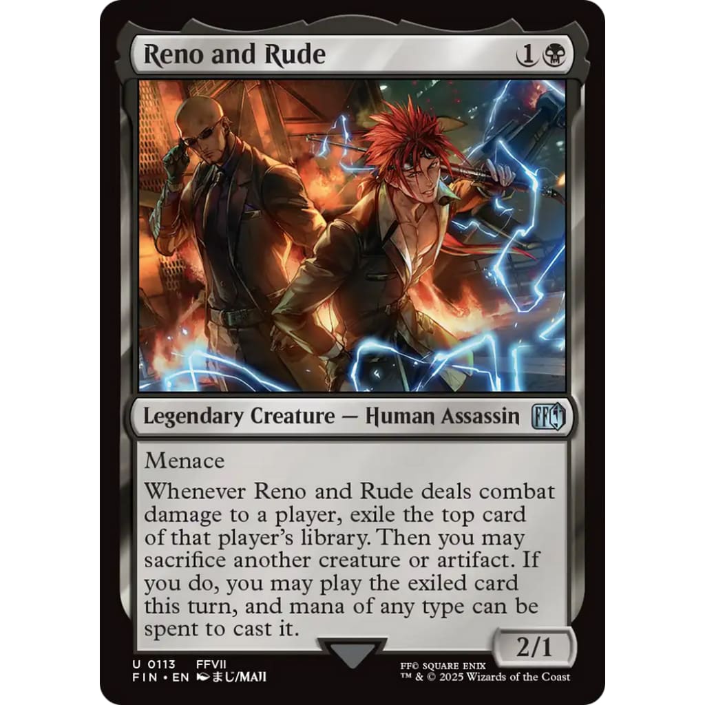 Reno and Rude (FIN-113) - Single