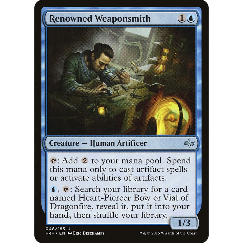 Renowned Weaponsmith (FRF-048) Foil - Single