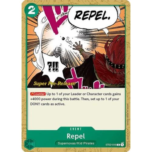 Repel ST02-016 C Super Pre-Release Starter Deck 2: Worst