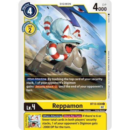 Reppamon - BT13-038 - Common - Single