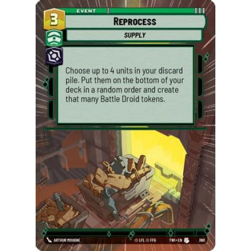 Reprocess (Hyperspace) (360) Foil - Single