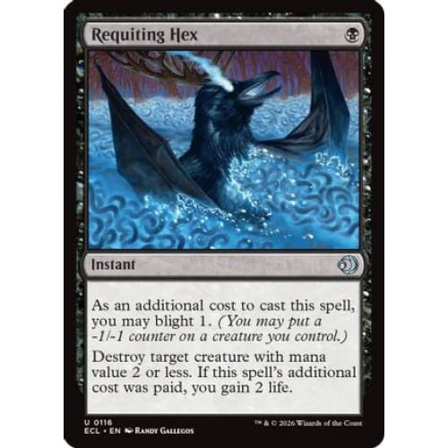 Requiting Hex (ECL-116) Foil - Single