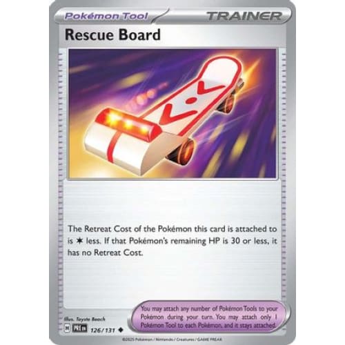Rescue Board (126) Uncommon - Single