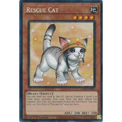 Rescue Cat (Alternate Art) (PCR) - RA02-EN001 Prismatic