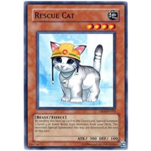Rescue Cat (DR3-EN153) Common / Short Print Unlimited