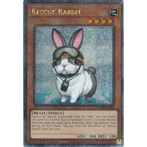 Rescue Rabbit (Quarter Century Secret Rare) - RA02-EN008