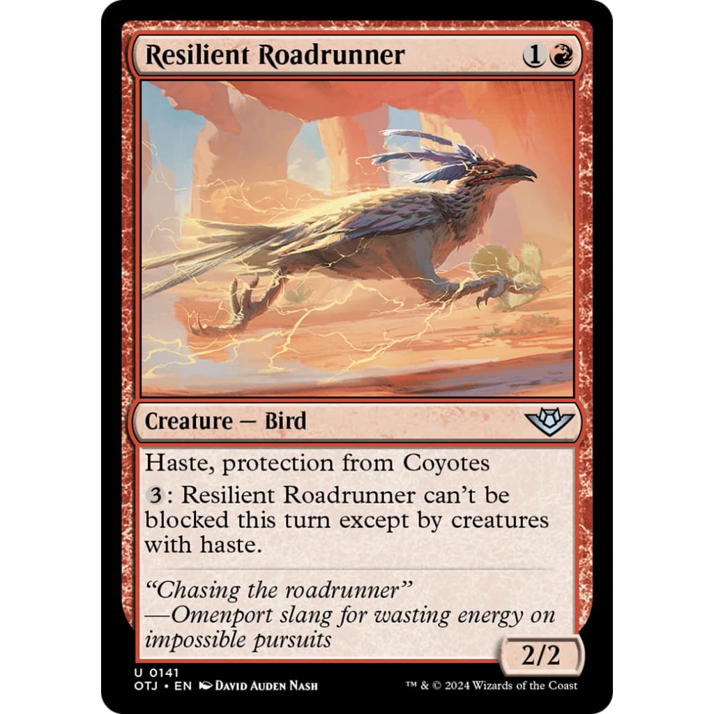 Resilient Roadrunner (OTJ-141) - Single