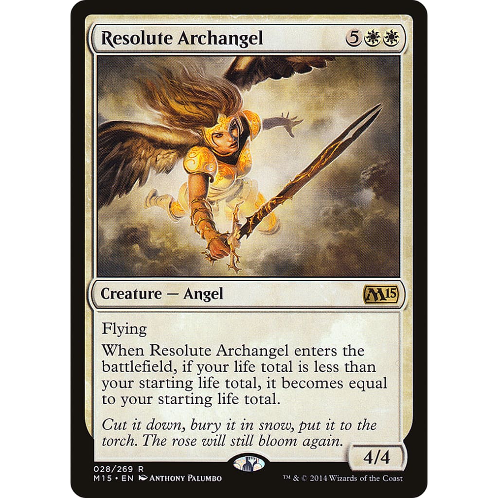Resolute Archangel (M15-028) Foil - Single