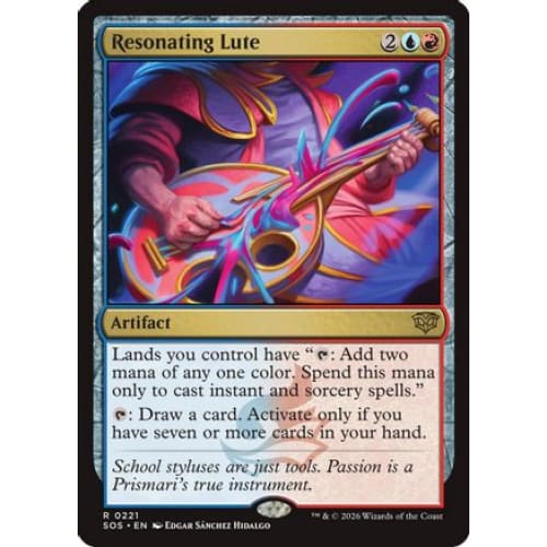 Resonating Lute (SOS-221) - Single