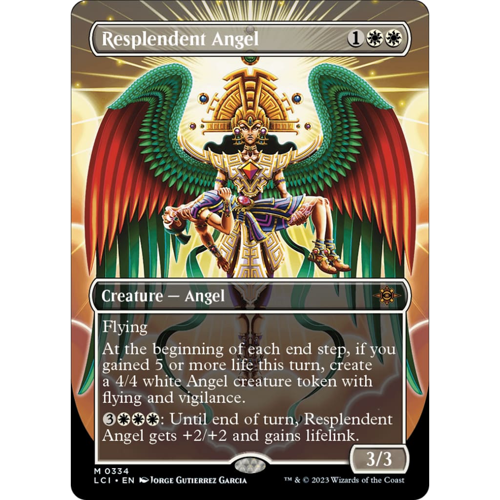 Resplendent Angel (LCI-334) (Borderless) - Single