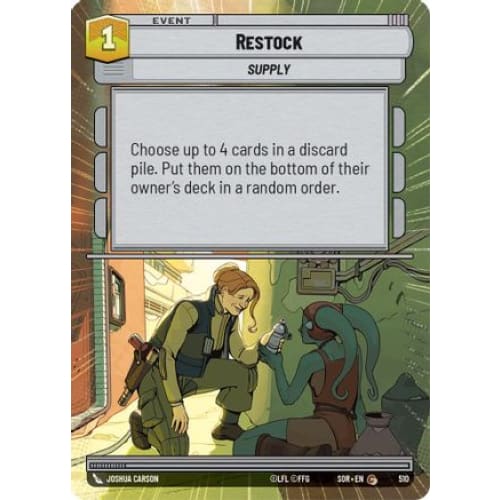 Restock (Hyperspace) (510) - Spark of Rebellion Foil