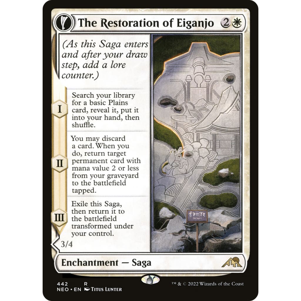 The Restoration of Eiganjo // Architect (NEO-442):