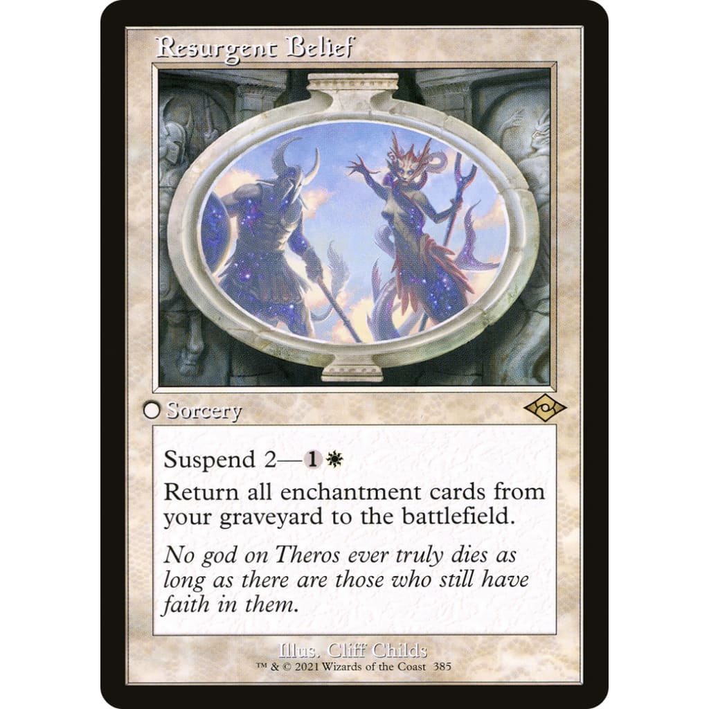 Resurgent Belief (MH2-385) Etched Foil - Single