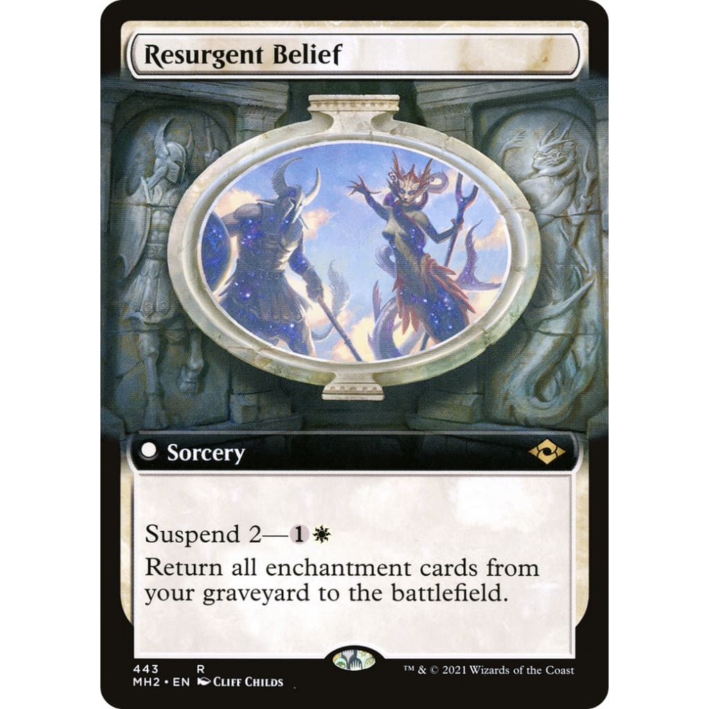 Resurgent Belief (MH2-443): (Extended Art) Foil - Single