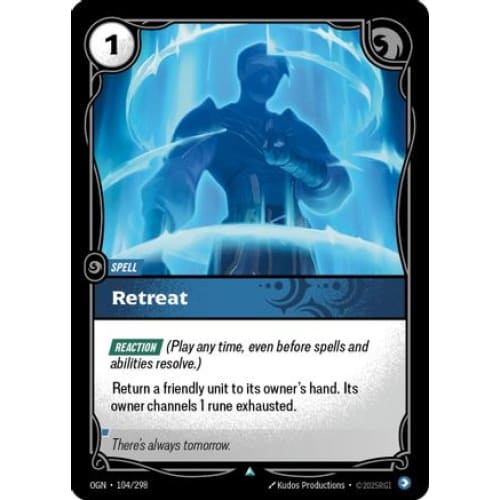 Retreat (104/298) - Origins - Single