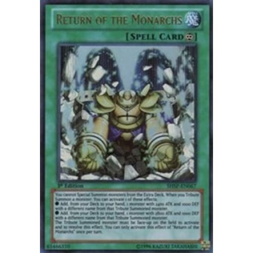 Return of the Monarchs (SHSP-EN067) Ultra Rare 1st Edition