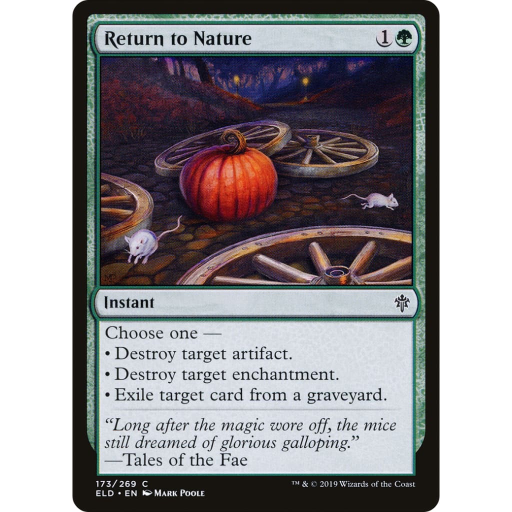 Return to Nature (ELD-173) Foil - Single