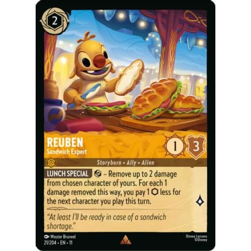 Reuben - Sandwich Expert (21/204) - Winterspell Cold Foil