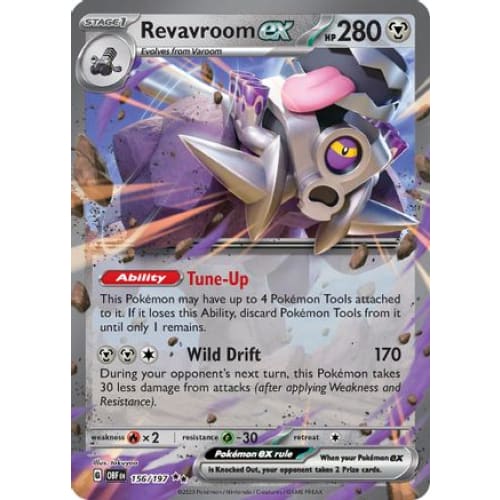 Revavroom ex (156/197) Double Rare - Single