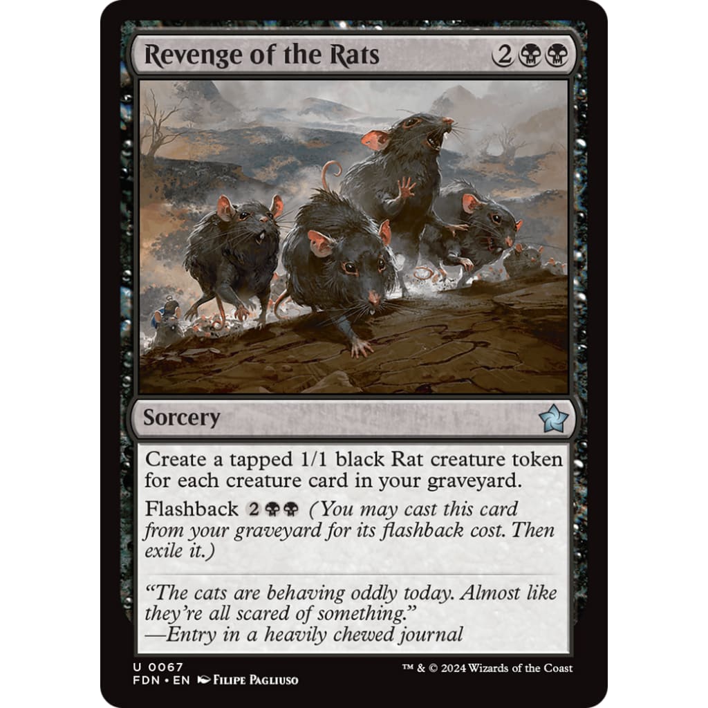 Revenge of the Rats (FDN-067) - Single