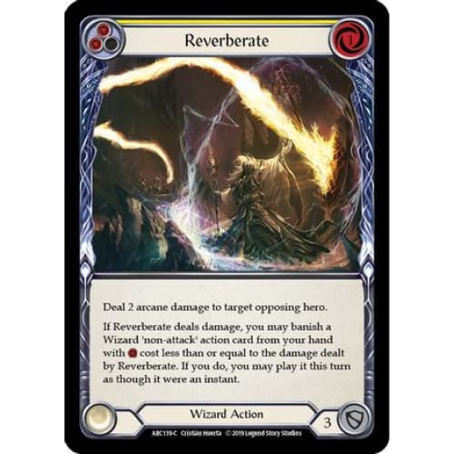 Reverberate (Yellow) (ARCANE RISING) 1st Edition Rainbow