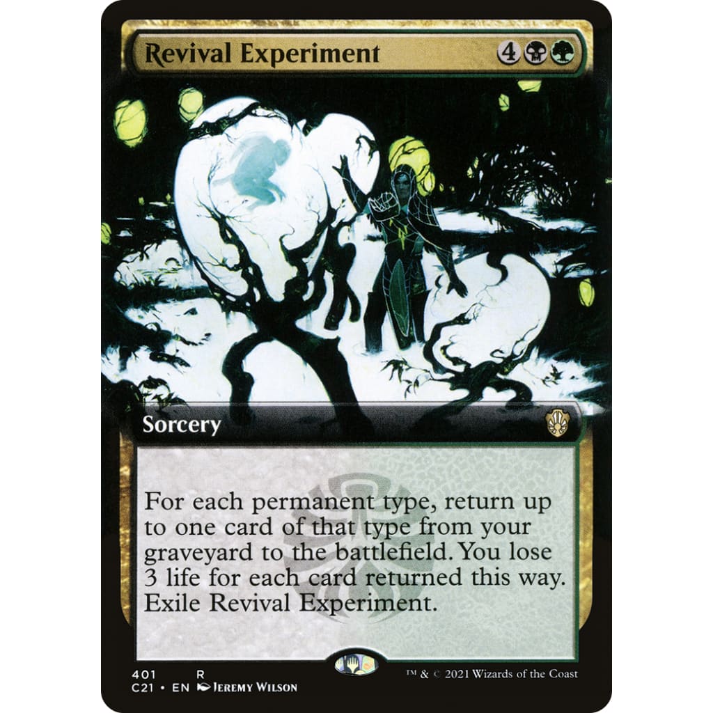 Revival Experiment (C21-401): (Extended Art) - Single