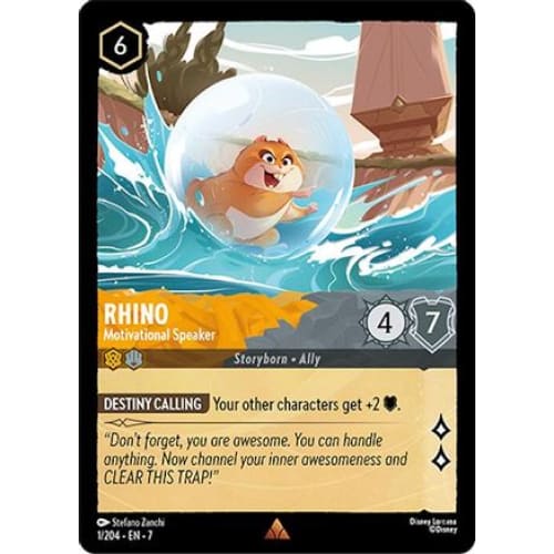 Rhino - Motivational Speaker (1/204) - Archazias Island