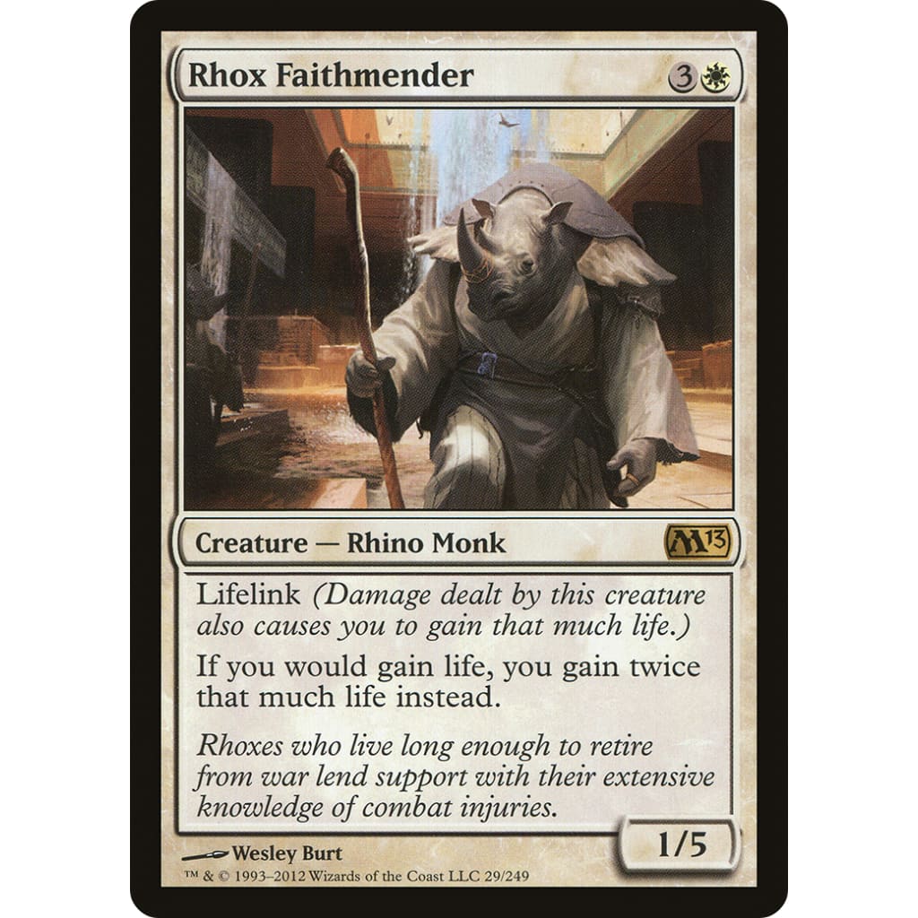 Rhox Faithmender (M13-029) - Single