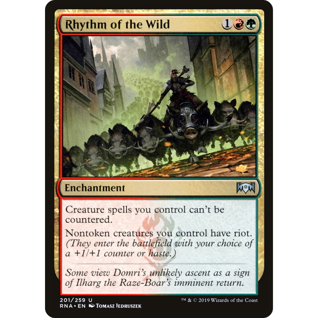 Rhythm of the Wild (RNA-201) Foil - Single
