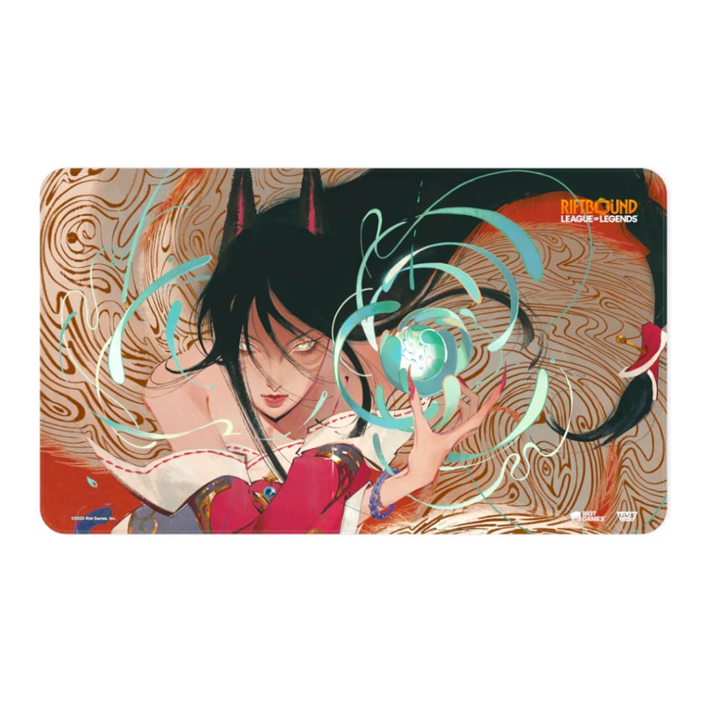 RIFTBOUND LEAGUE OF LEGENDS TCG ORIGINS PLAYMAT AHRI