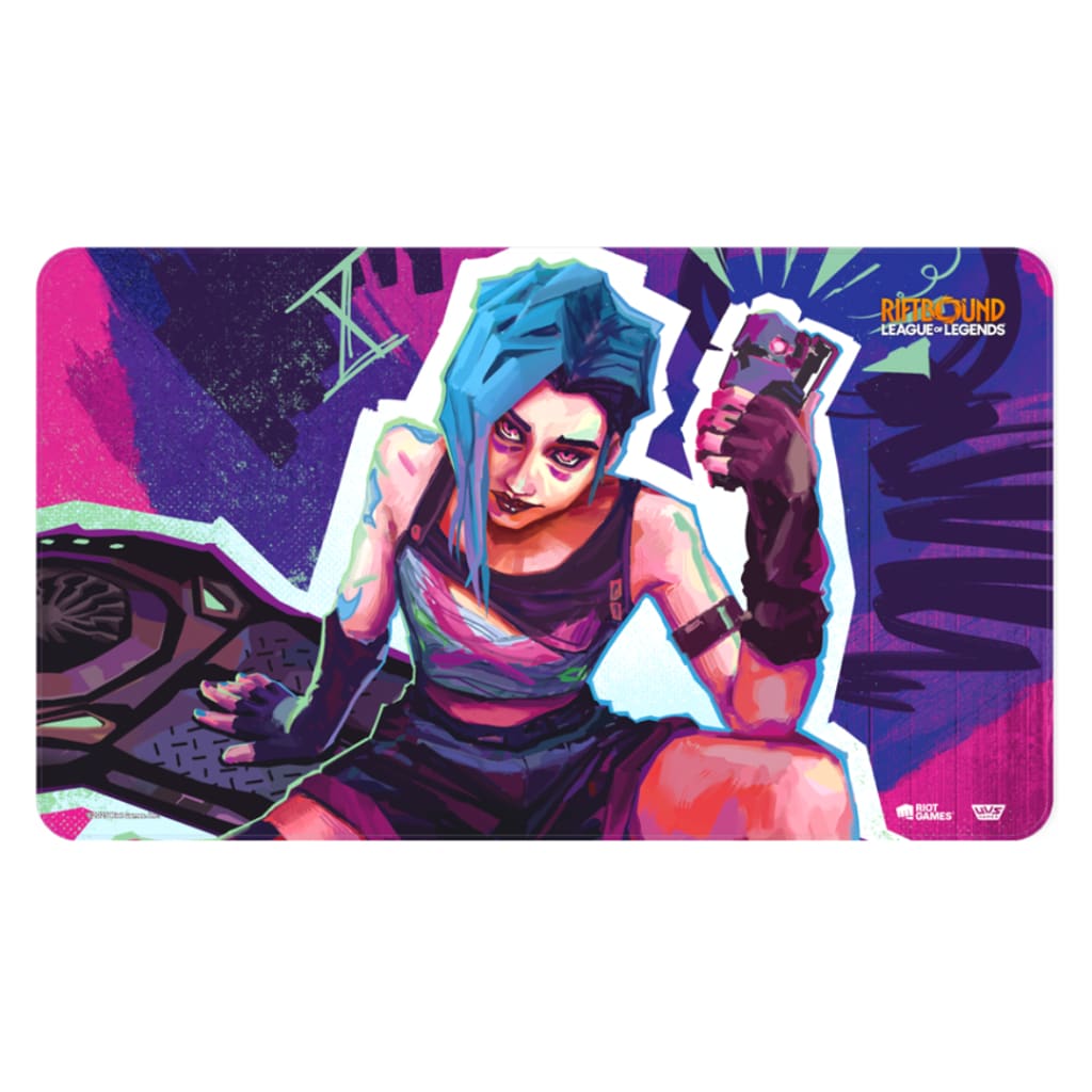 RIFTBOUND LEAGUE OF LEGENDS TCG ORIGINS PLAYMAT JINX