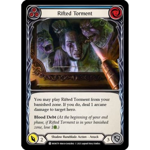 Rifted Torment (Blue) (MONARCH) Unlimited Edition Rainbow