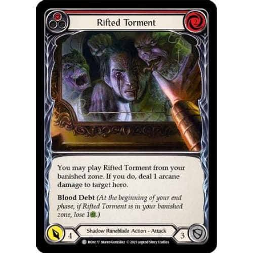 Rifted Torment (Red) (MONARCH) Unlimited Edition Rainbow
