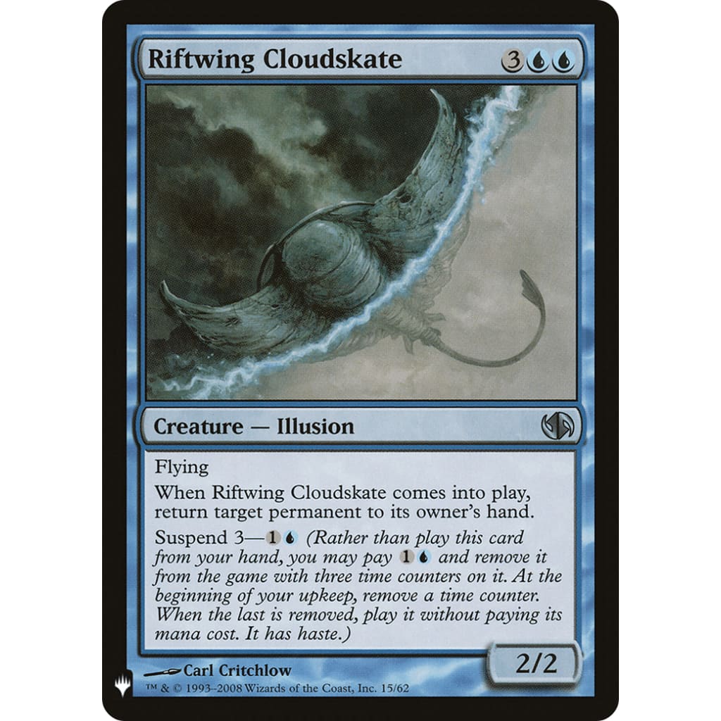Riftwing Cloudskate (PLST-DD2-15) - Single