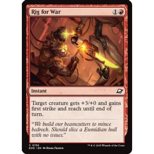 Rig for War (EOE-156) Foil - Single