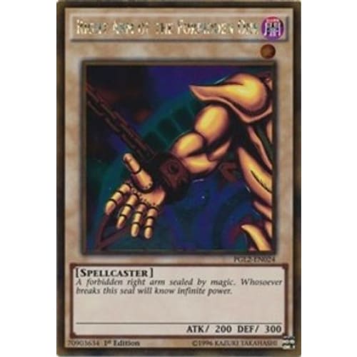 Right Arm of the Forbidden One (PGL2-EN024) Gold Rare 1st