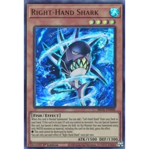 Right-Hand Shark (BROL-EN048) Ultra Rare - Single