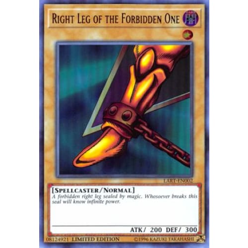 Right Leg of the Forbidden One (LART-EN002) Ultra Rare