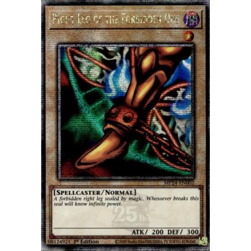 Right Leg of the Forbidden One (Quarter Century Secret